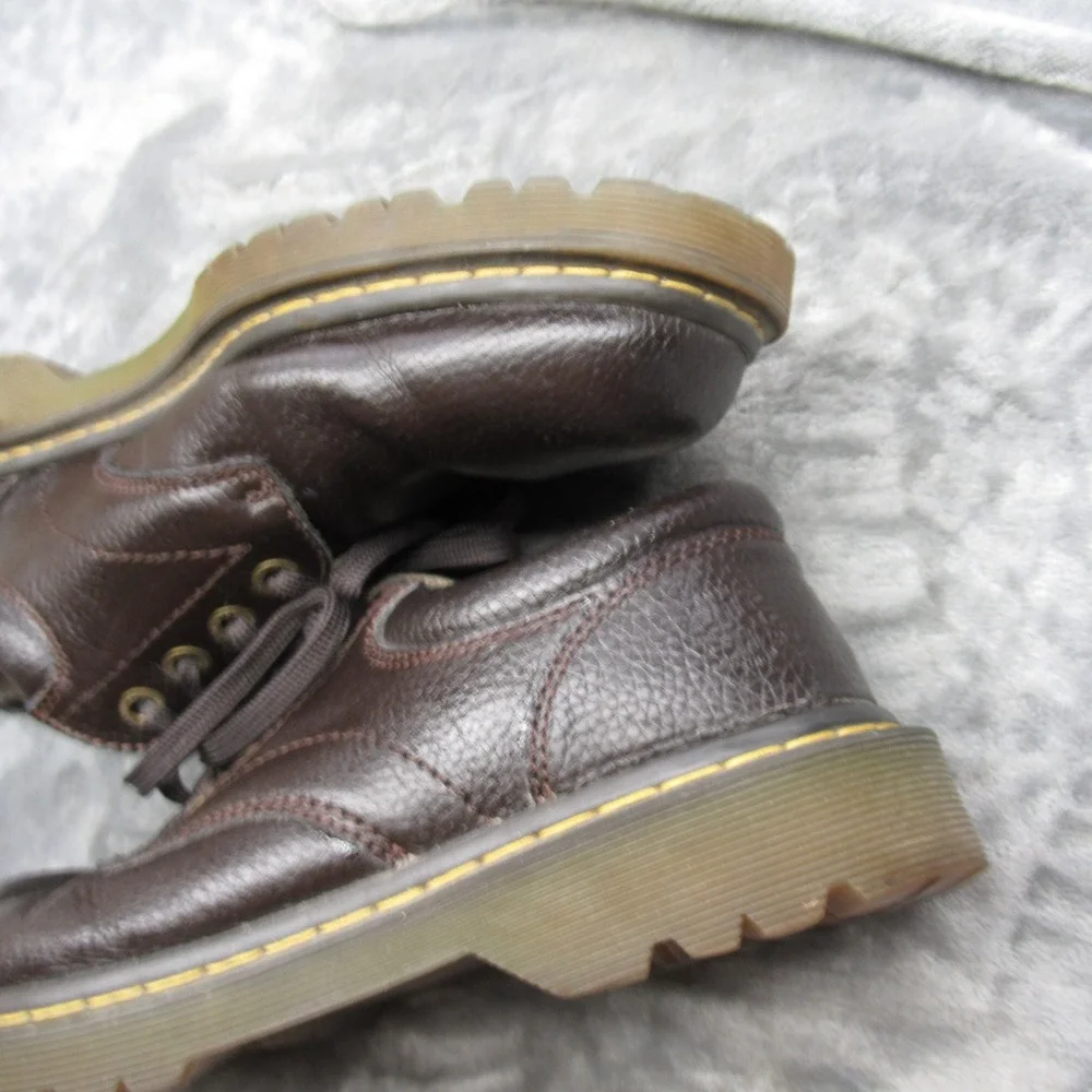 Dr. Martens Oxford Shoes Mens 11 M Brown Ashfeld Leather Lace Up‎ Chunky Classic